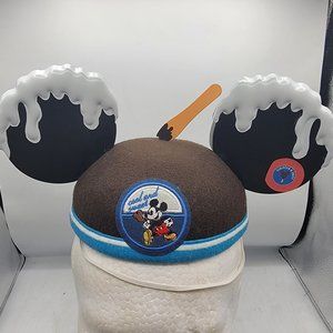 Disney Cool And Sweet Mickey Mouse Melting Ice Cream Ears Hat Scratch Sniff Cap